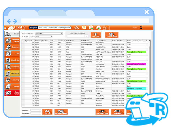 Rental Module